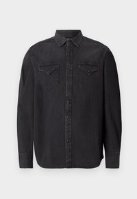 WESTERN SHIRT - Overhemd - black delavé