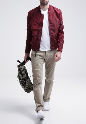 Alpha Industries Bomber Jacket - burgundy