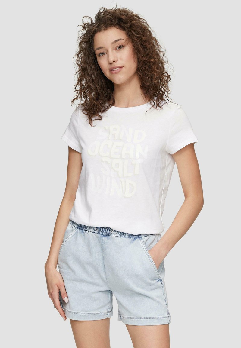 QS - T-shirt z nadrukiem
