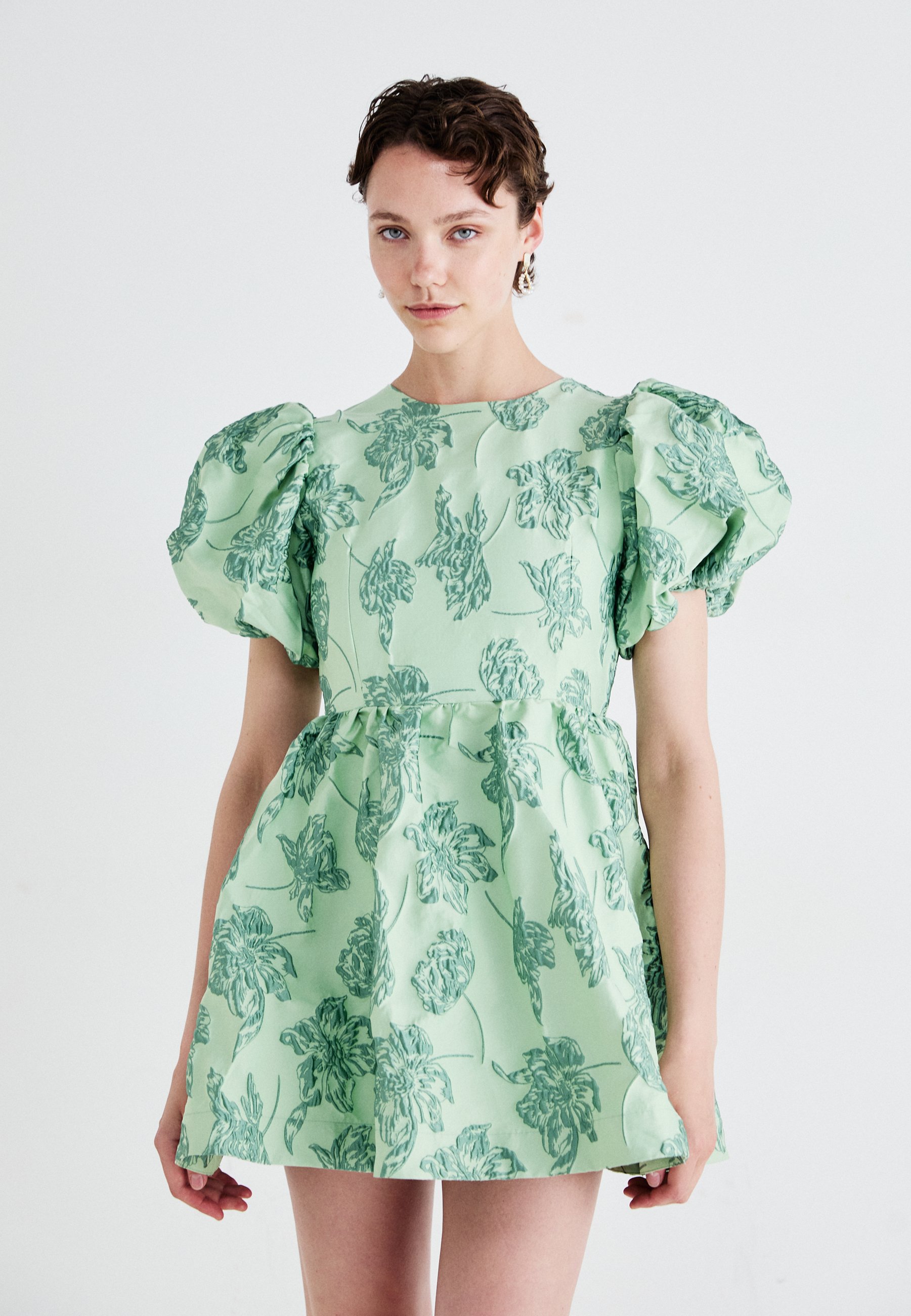 Sister Jane MINI DRESS - Day dress - green - Zalando.ie Sister Jane MINI DRESS - Day dress - green - Zalando.ie