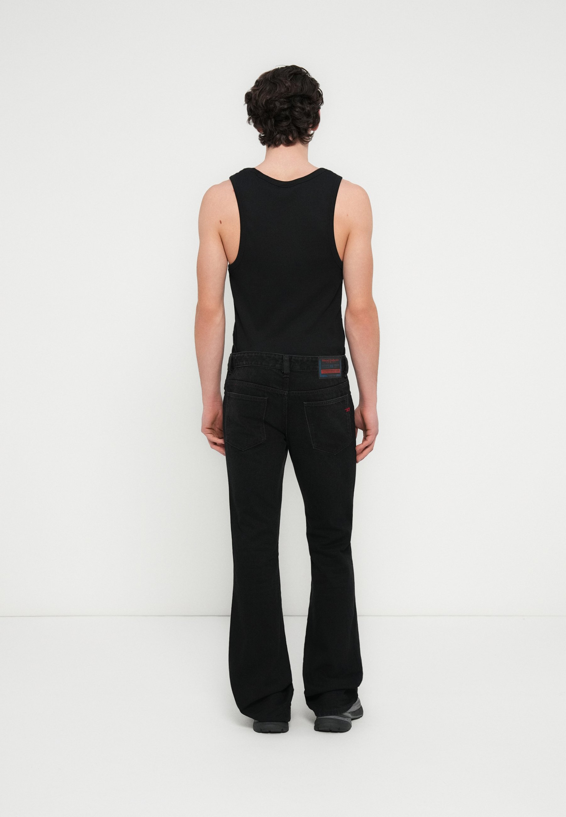 Jaded London CROSS STUD DRIFT - Jeans Tapered Fit - black