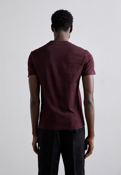 Versace COMPACT PRINT - T-shirt imprimé - dark aubergine