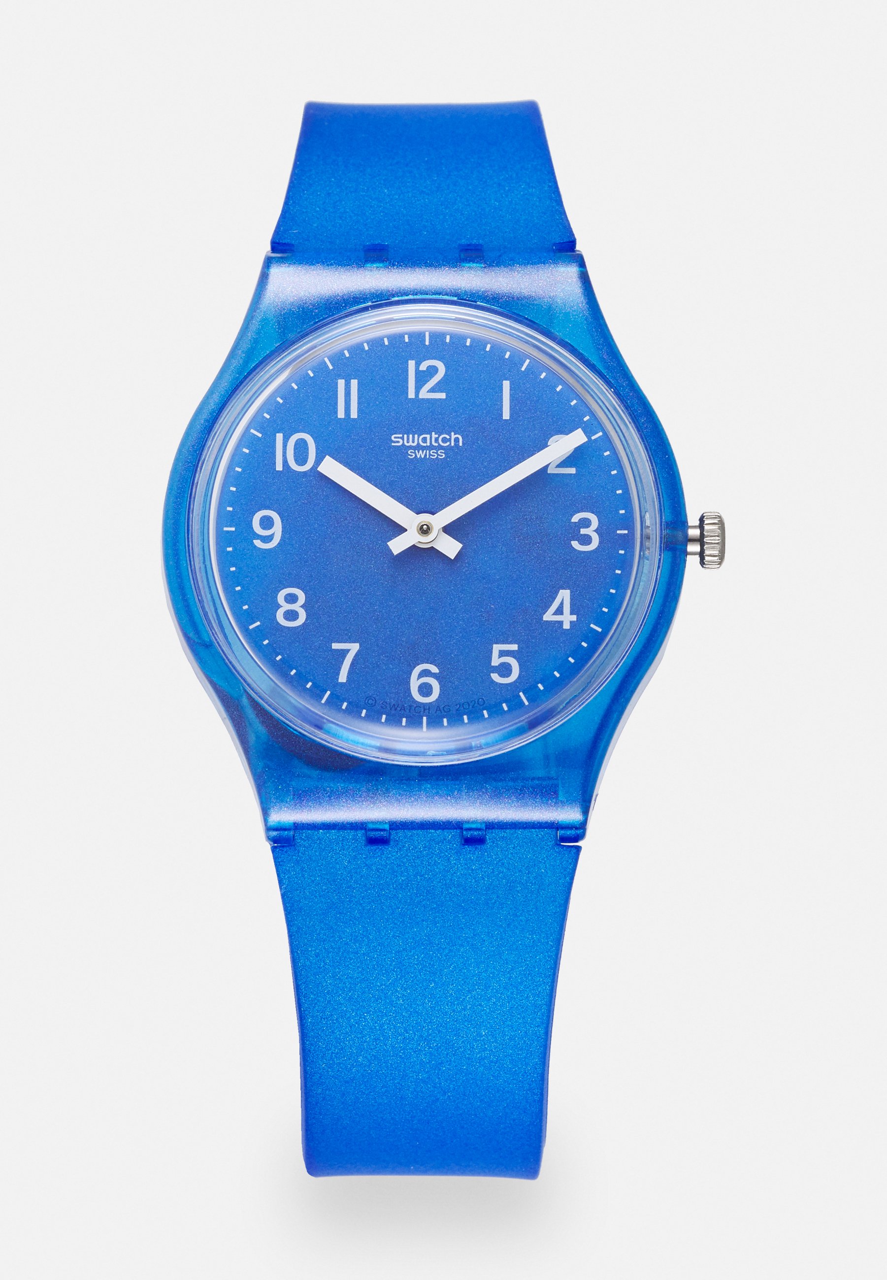Swatch BLURRY - Montre - blue/bleu - ZALANDO.FR