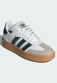 adidas Originals SAMBA XLG UNISEX - Sneakers basse - cloud white   collegiate green   pantone