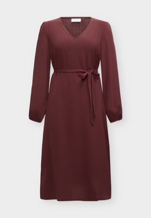 VILA, VILOVIE V-NECK MIDI DRESS - Robe de jour - port royale