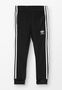 adidas Originals SUPERSTAR PANTS - Träningsbyxor - black/white