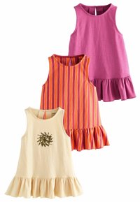 Next - REGULAR FIT - SEQUIN PEPLUM FRILL - Top - purple ecru Miniatuurafbeelding 1