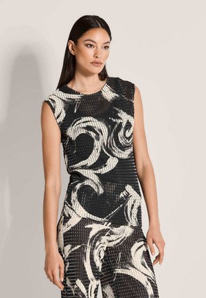 Top - black   pearl white