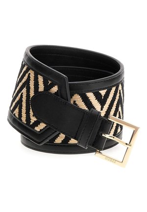 SILVANA - Ceinture taille haute - mehrfarbig schwarz