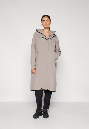 ASTRID PARKA - Hardshell striukė - ash brown