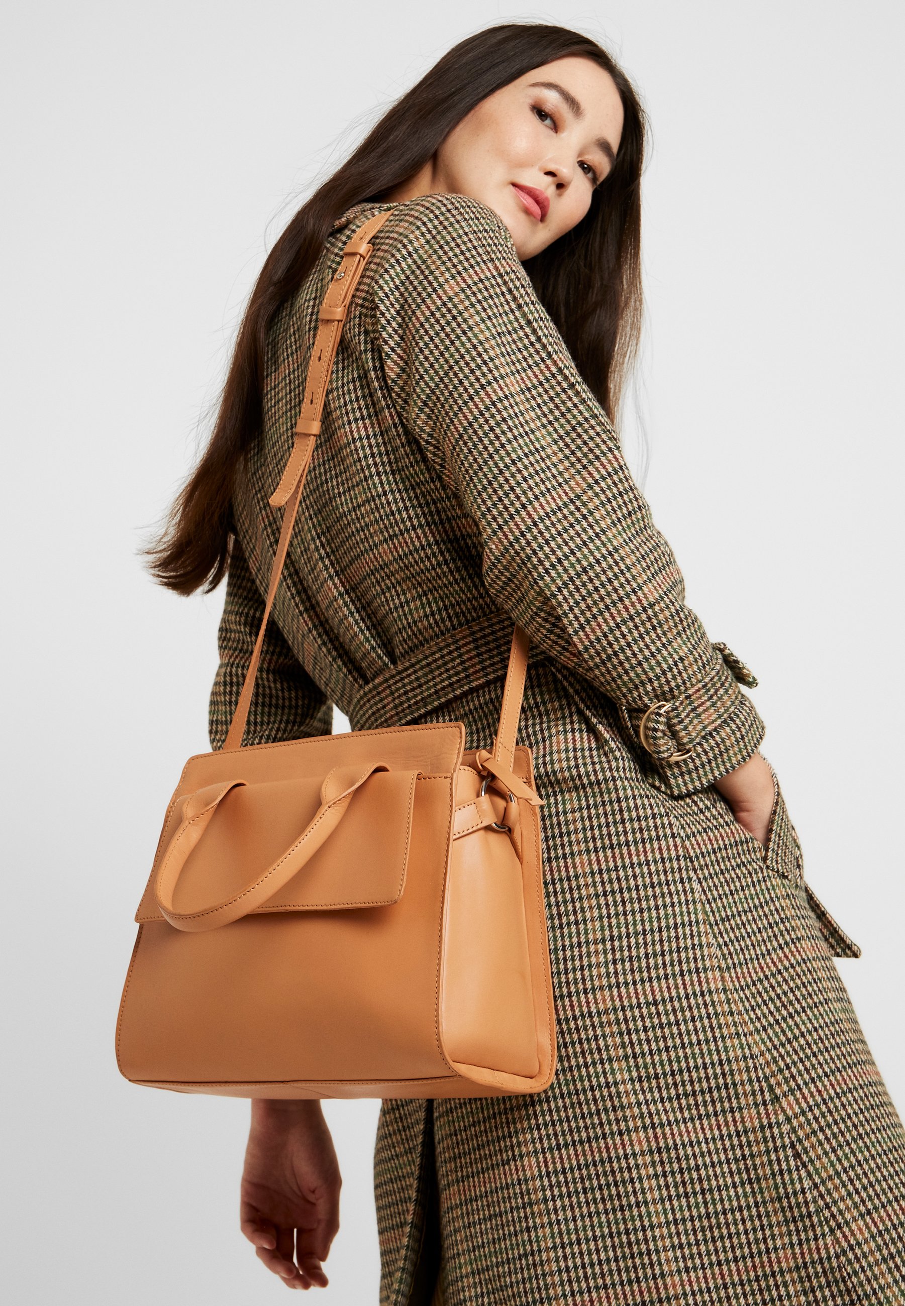 Zign LEATHER Håndveske natural Zalando.no Zign Håndveske natural Zalando.no