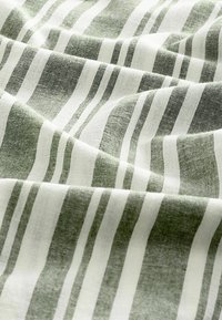 Next STRIPE SHORT SLEEVE - REGULAR FIT - Vapaa-ajan kauluspaita - green