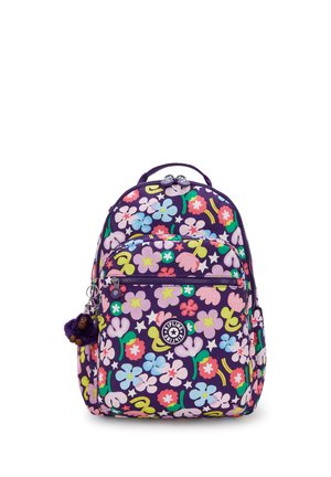 Kipling, SEOUL LEOPARD FLORAL - Rugzak - fairy flower
