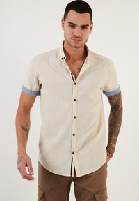 Buratti REGULAR FIT - Overhemd - stone colored