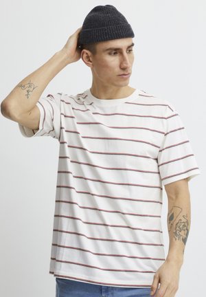 SDJOEL O NECK - T-shirt imprimé - off white