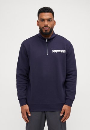 CHEST BOX LOGO ZIP - Sweatshirt - night sky