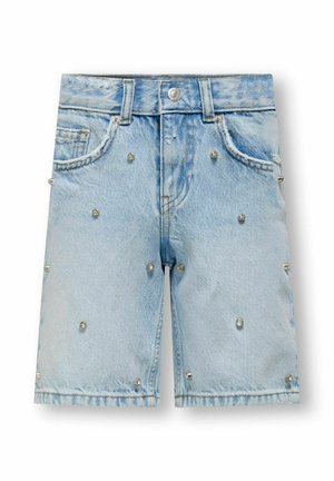 Denim shorts - light blue denim