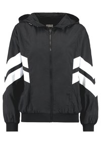 Urban Classics Trainingsjacke - black/white/schwarz