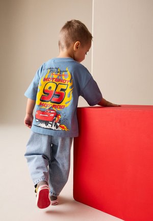 Next, REGULAR FIT - DISNEY CARS SHORT SLEEVE T-SHIRT  . - T-Shirt print - blue