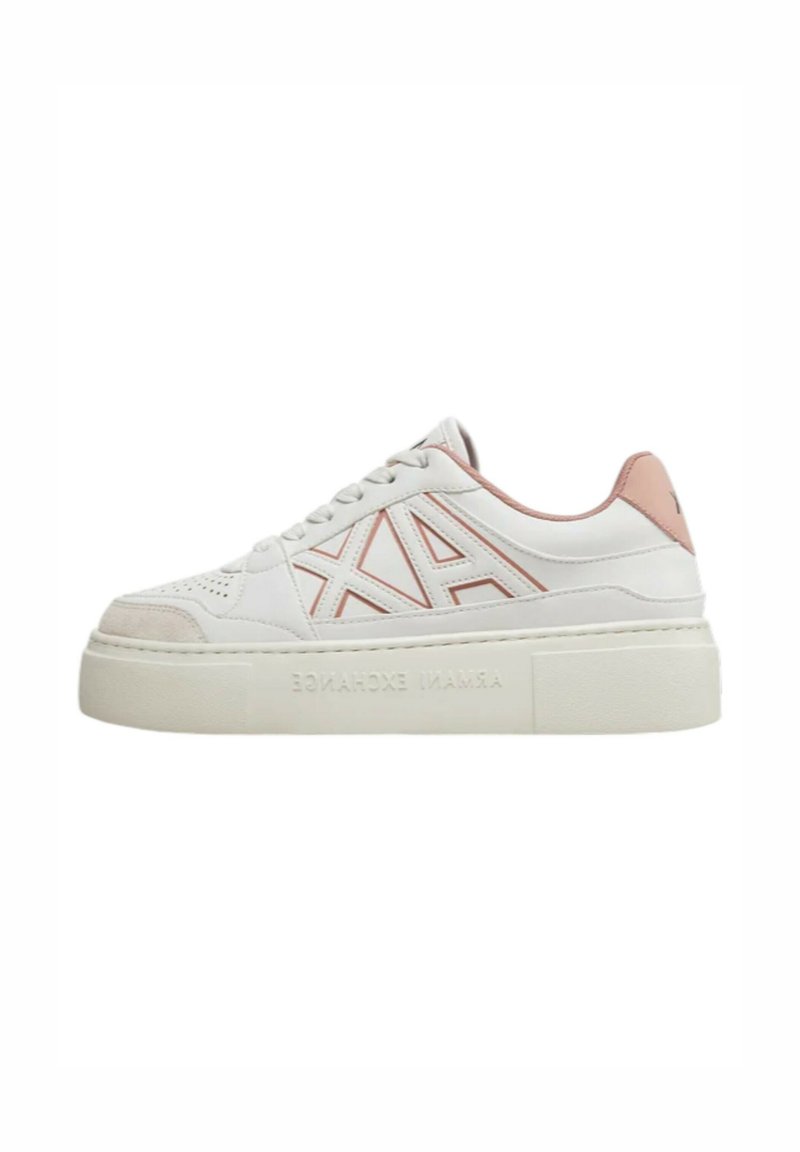 Armani Exchange Sneakers laag - bianco