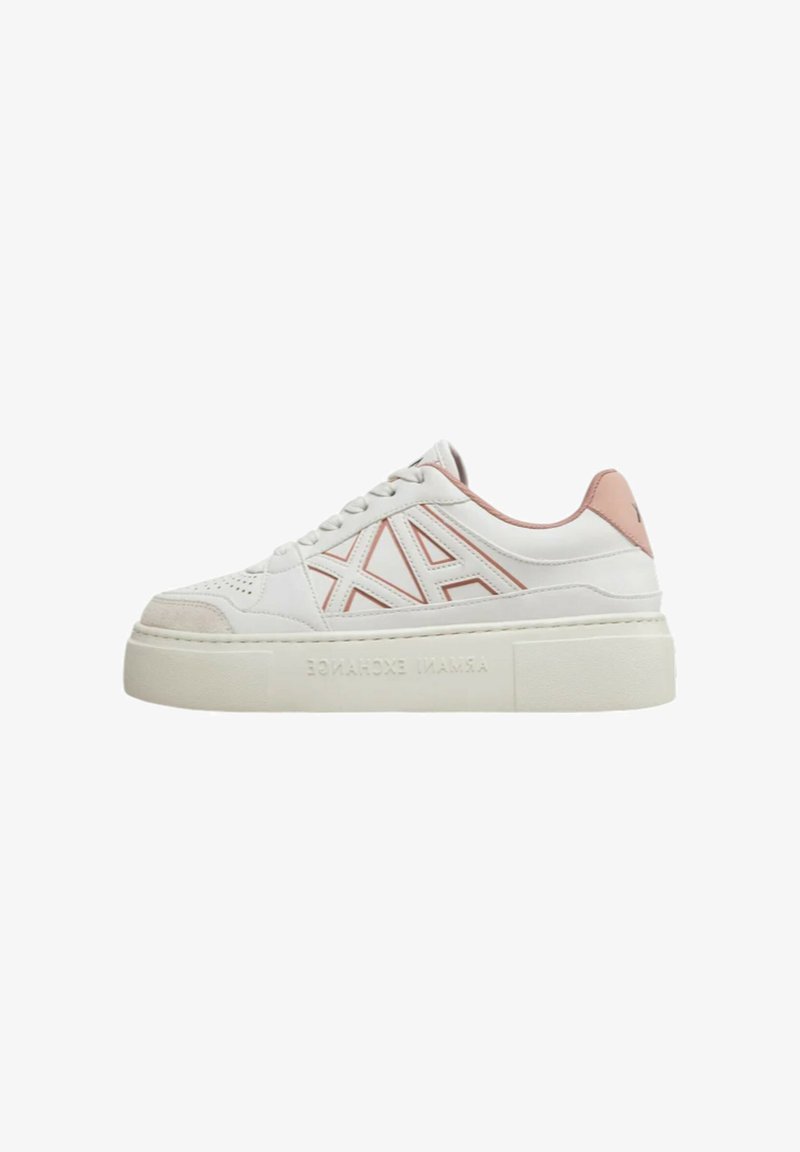 Armani Exchange Sneakers laag - bianco