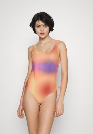 Pieces PCBIBBA RUCHING SWIMSUT - Μαγιό - purple