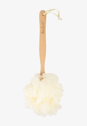 So Eco SO ECO LONG HANDLE SHOWER POUF - Accessoires corps & bain - beige