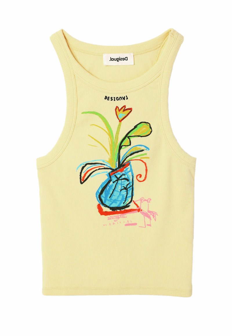 Desigual Top geel Desigual Top geel