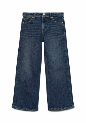WEIT VMVANESSA - Flared Jeans - dark blue denim
