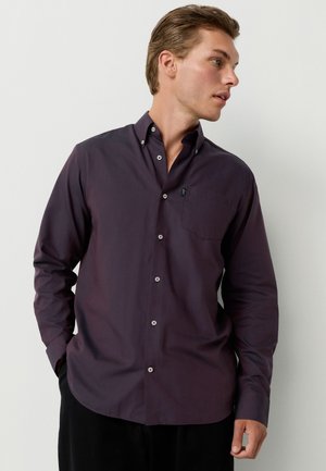 BUTTON DOWN OXFORD FIT - REGULAR FIT - Pluus - burgundy red