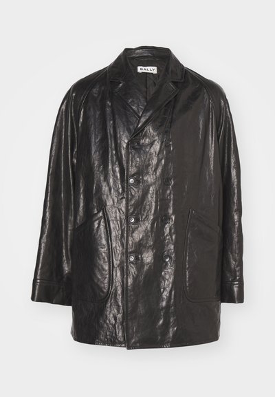 Bally M0PE - Chaqueta de cuero - black