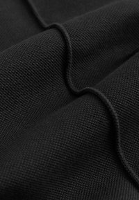 Next REGULAR FIT - STRIPE TIPPED COLLAR SHORT SLEEVE  - Piké - black tan