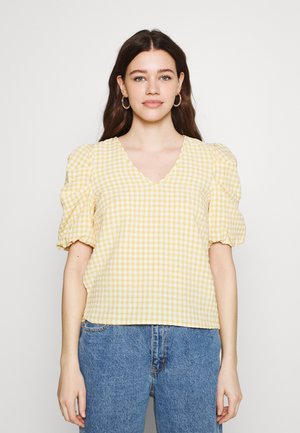OBJTAMAR - T-shirt con stampa - bamboo/sandshell