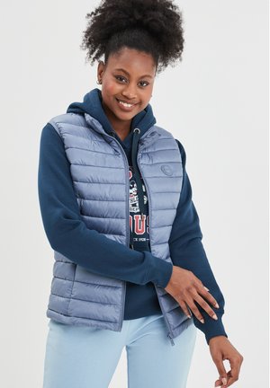 AMERICAN INSPIRATION GERADE OHNE ÄRMEL - Bodywarmer - bleu gris