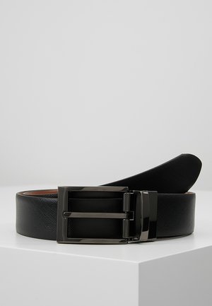 Belt - black/cognac