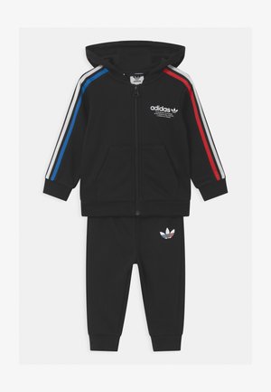 HOODIE SET UNISEX - Trainingspak - black