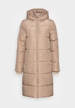 Pcbee New Long Puffer Jacket Beige main image 0