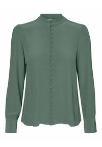 Vero Moda Button-down blouse - mottled green