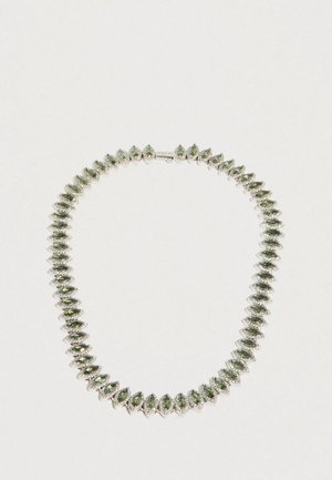 TENNIS MARQUISE NECKLACE - Grandinėlė - white/tourmaline/silver-coloured