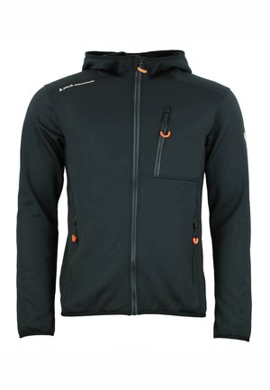 BLOUSON POLARSHELL HOMME CAMPO - Veste mi-saison - noir orange