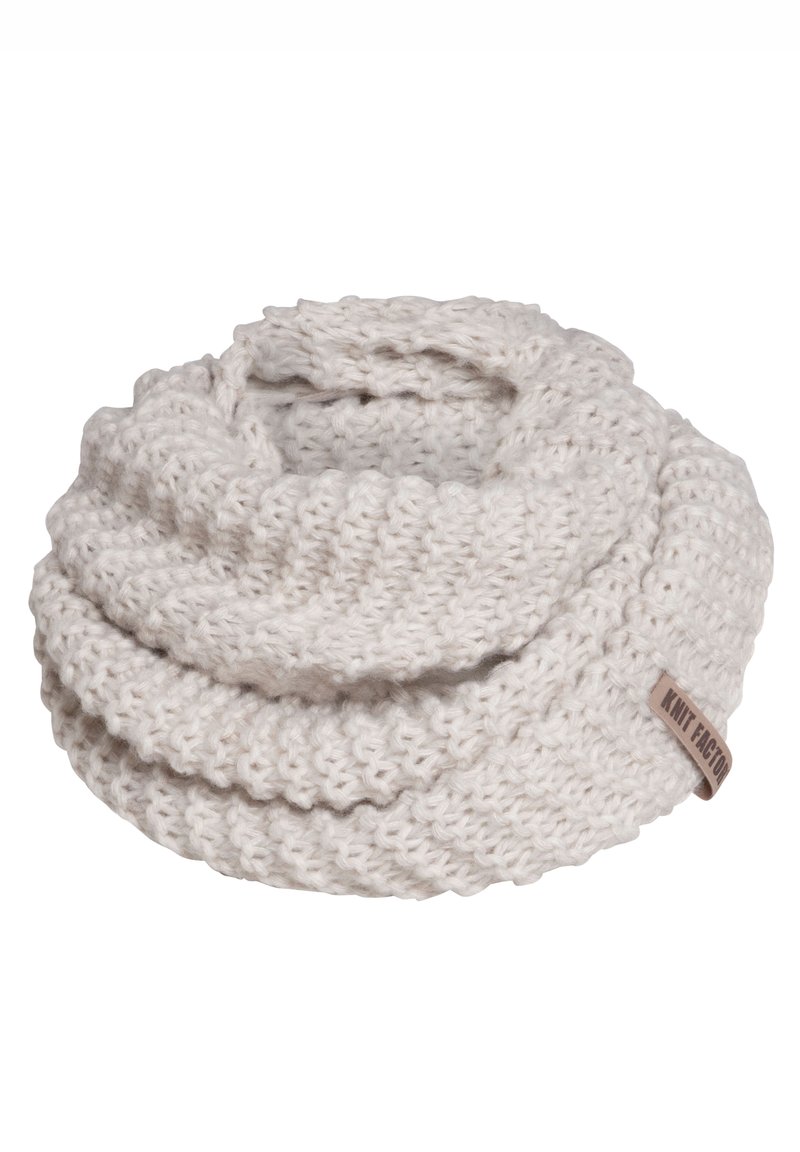 Knit Factory ALEX - Colsjaal - beige