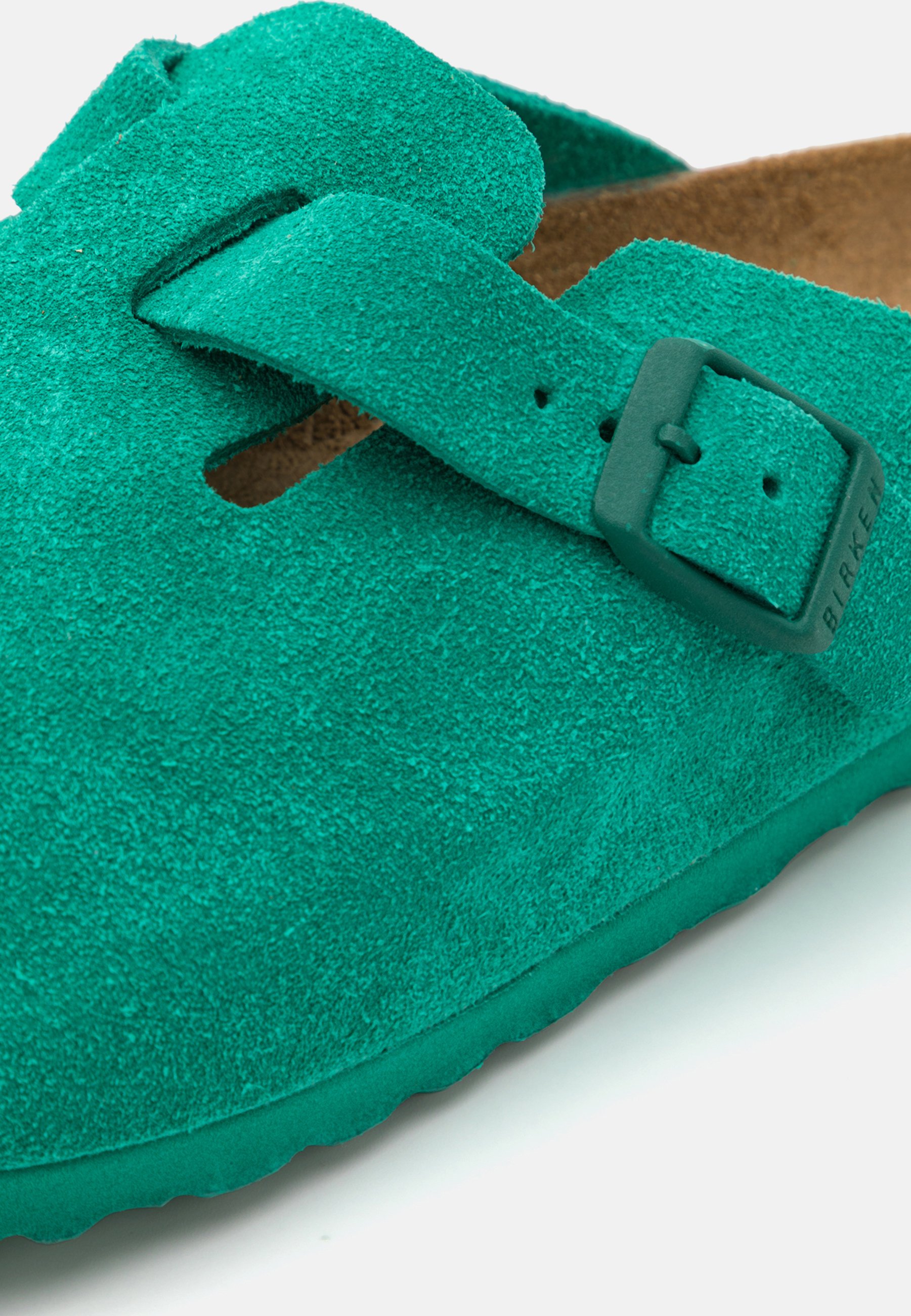 Birkenstock BOSTON UNISEX - Papuci - digital green/verde - Zalando.ro