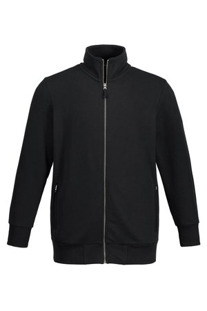 JP1880, Sweater met rits - black