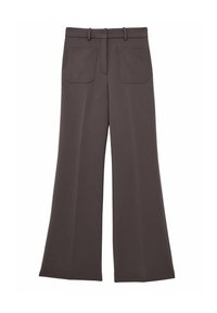 PRIYA HIGH-RISE FLARED - Pantaloni - mauve neutral