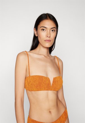LA PERLA MARE DONNA LICENZA - Bikiniöverdel - bright orange