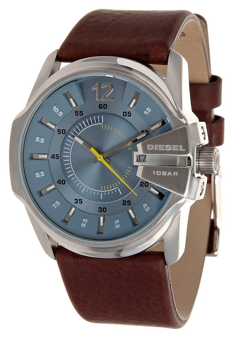 diesel chronograph braun