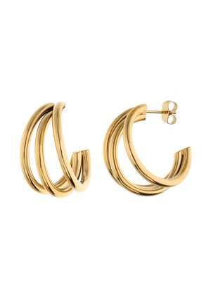 PURELEI Olani Orecchini A Cerchio In Acciaio Inox - Diametro 1,4 Cm, Impermeabili, Colori Oro, Argento, Oro Rosa