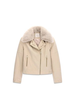 Guess, Veste en similicuir - beige