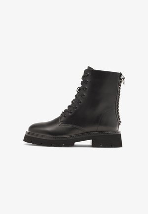 BADURA, Bottines à plateau - black
