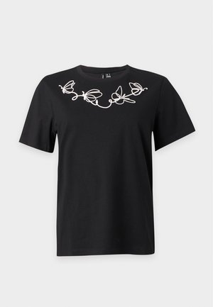 Vero Moda, VMANNA - T-Shirt print - black